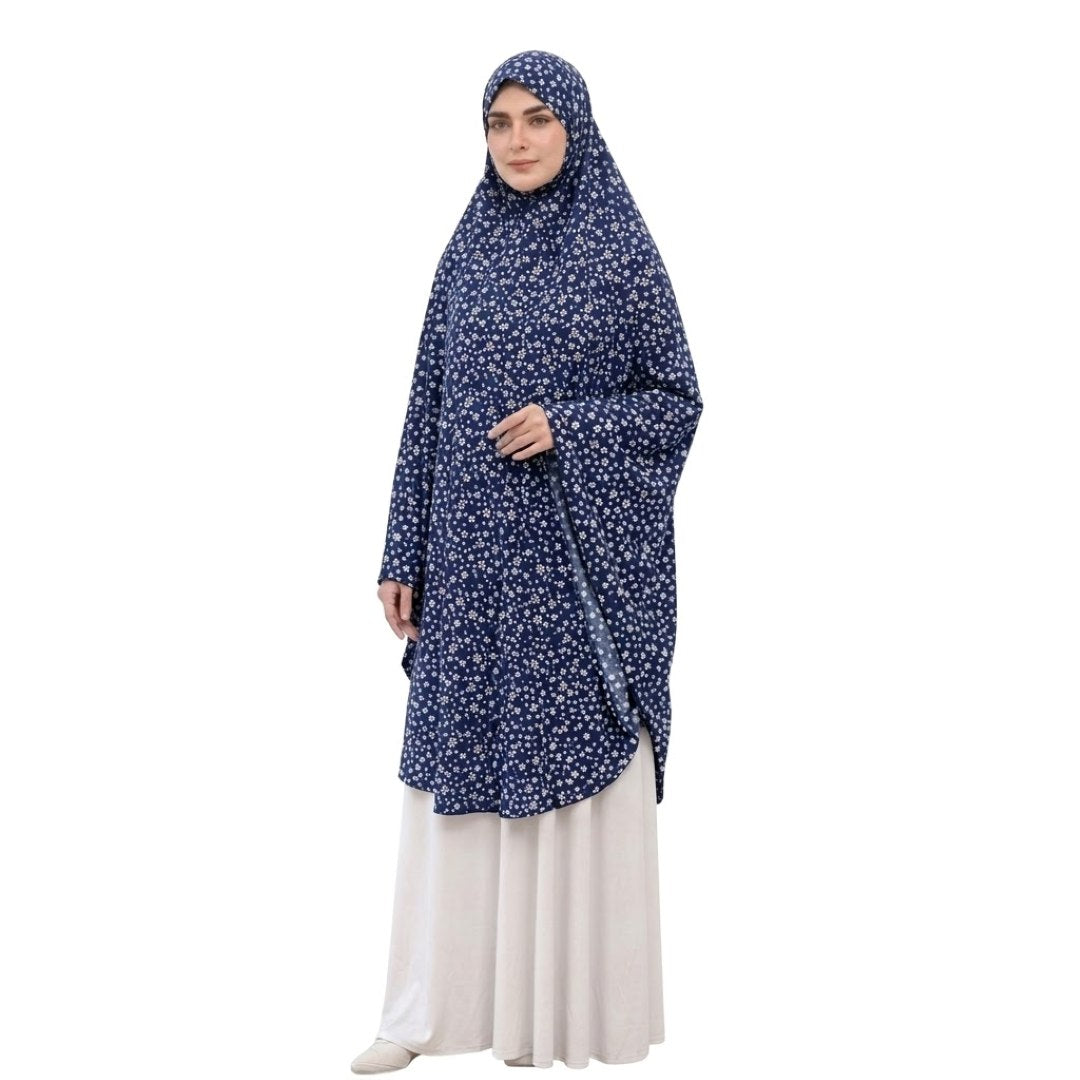 Printed Namaz Makhna - multi flowers