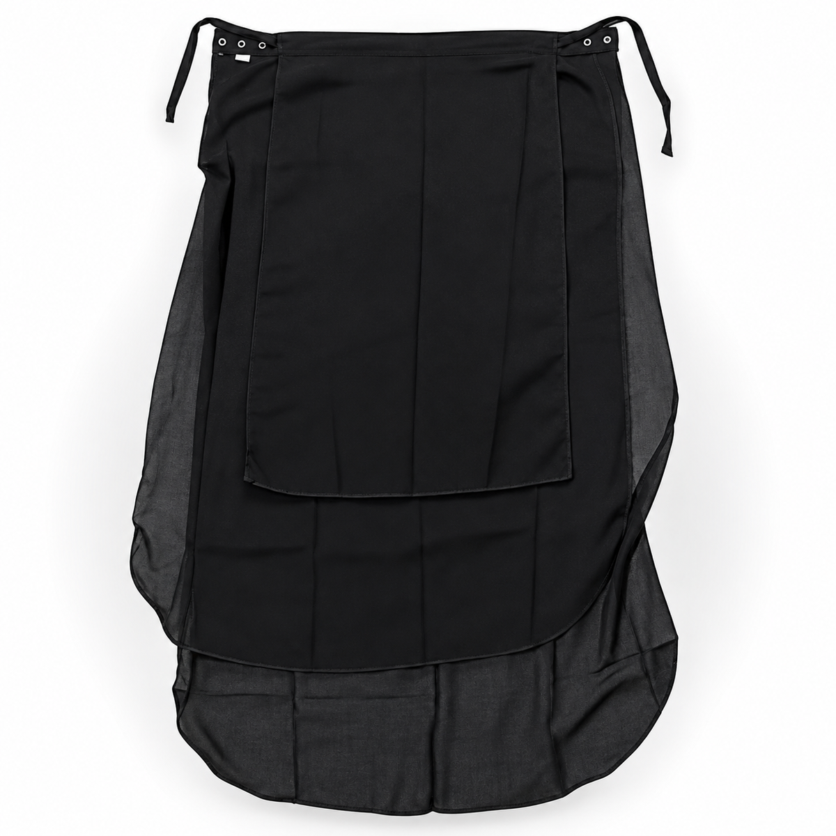 3 Layer Jamati Niqab - flat lay view