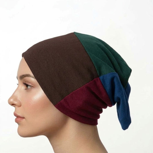 Royal Blue Black Pink Camel