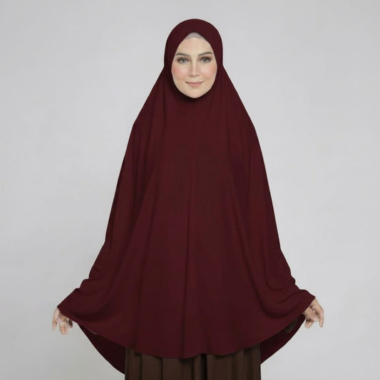 3XL Namaz Makhna Jersey Deep Maroon
