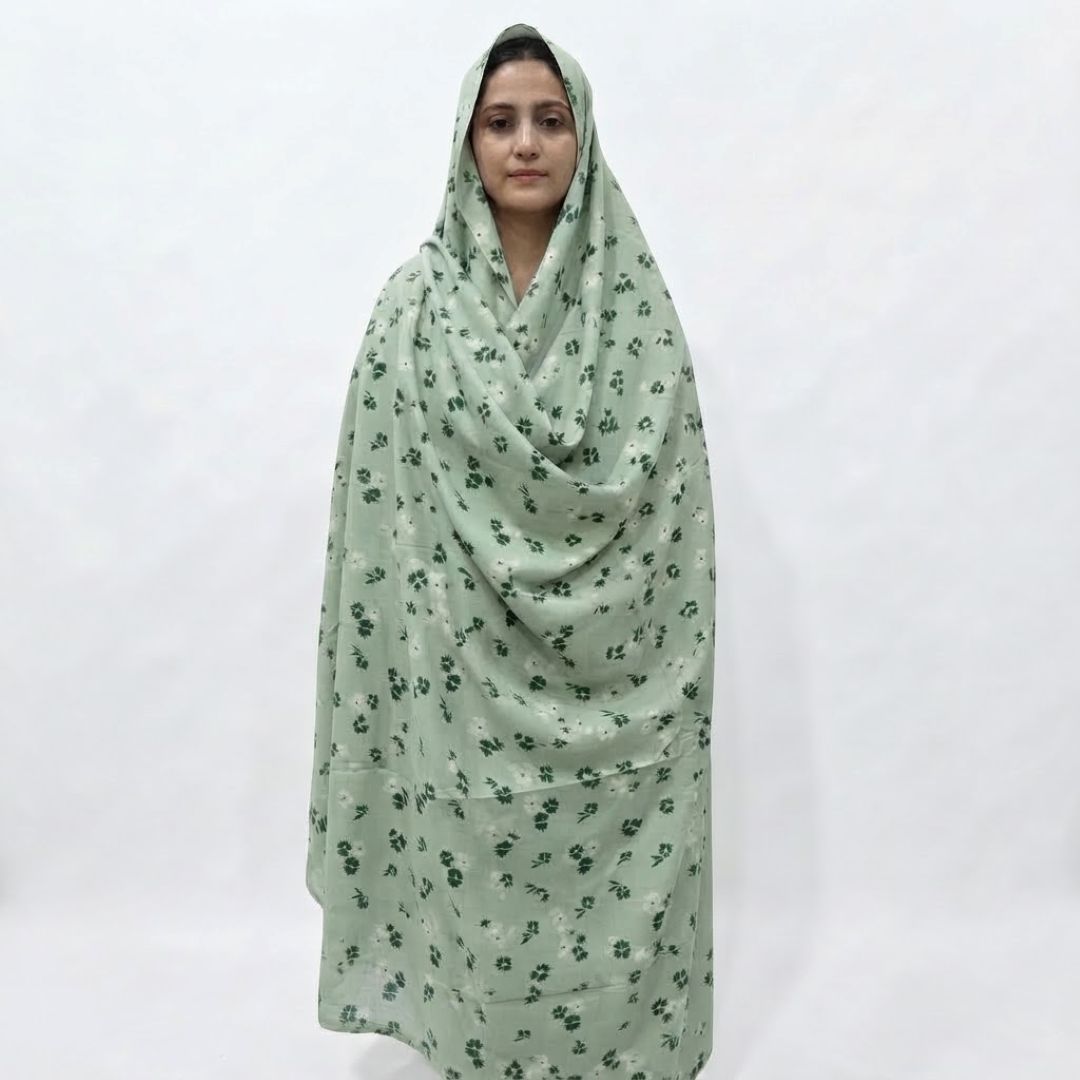 Irani Chadar – Black Polka Dot Swiss Lawn