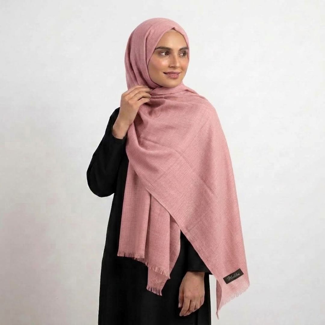 Turkish Lawn Hijab – Rose Pink