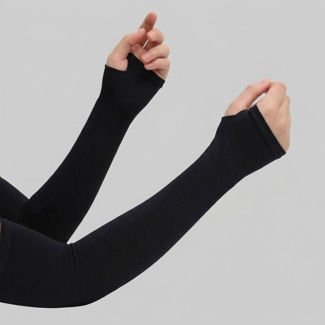 Arm Sleeves - Black Full Length